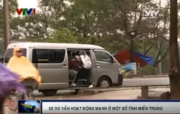 Xe dù  ngang nhiên “lộng hành” ở một số tỉnh miền Trung 